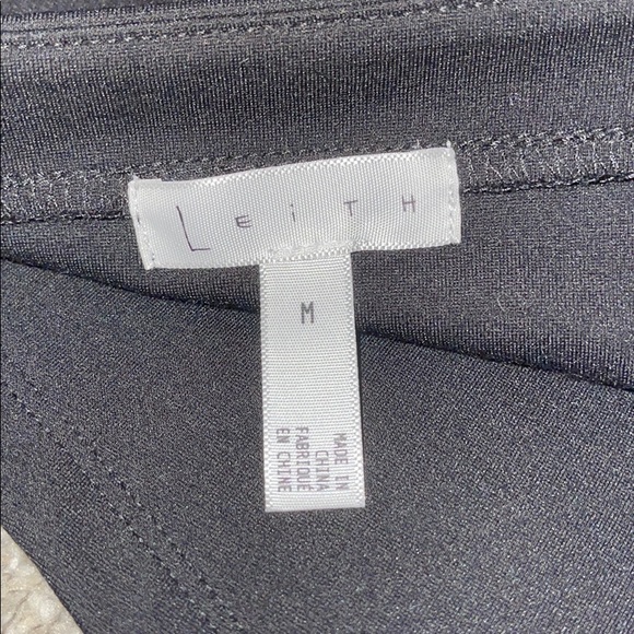 Leith asymmetrical black tie up skirt - Picture 5 of 5